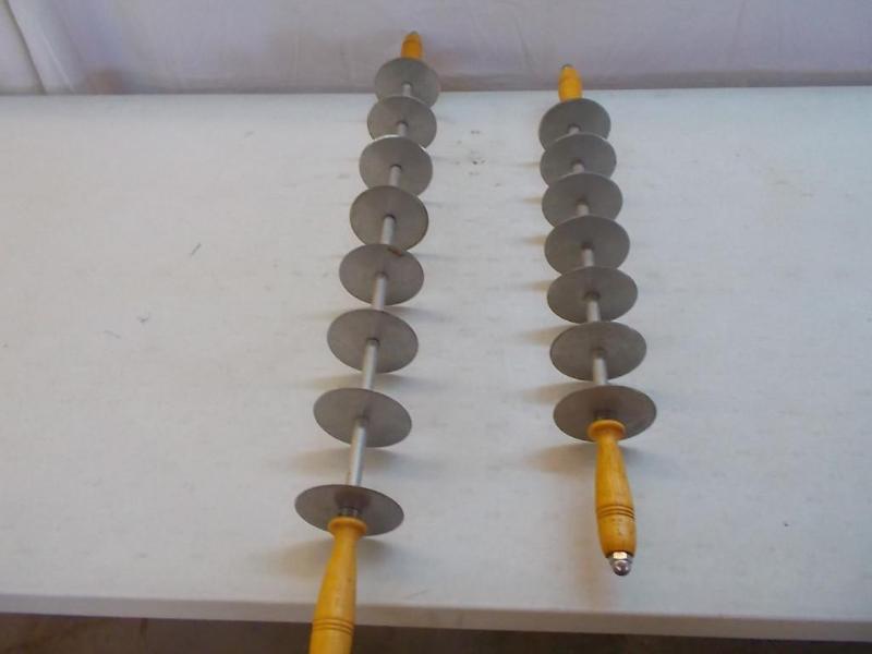 2 dough cutterspastry wheels An 8...
