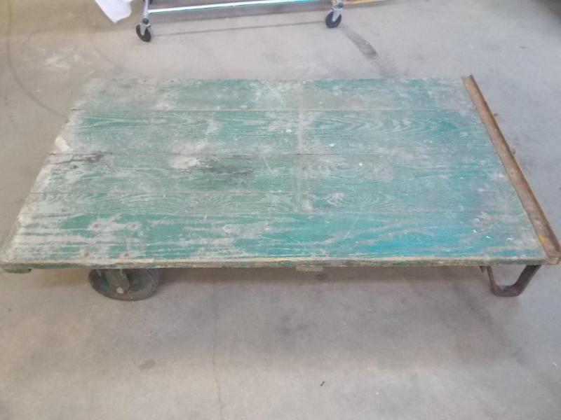 A Nutting Industrial Factory Cart. ...