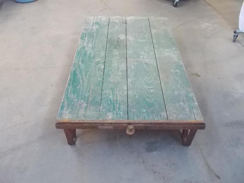 A Nutting Industrial Factory Cart. ...