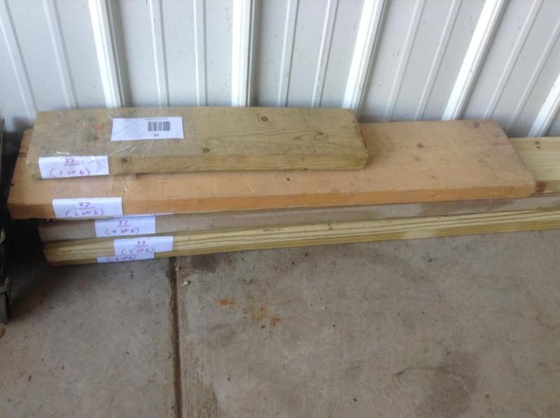 lot 37 image: Lumber (pressure treated by Weather...