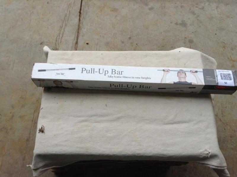 lot 56 image: Pull Up bar by Spri, great shape, a...