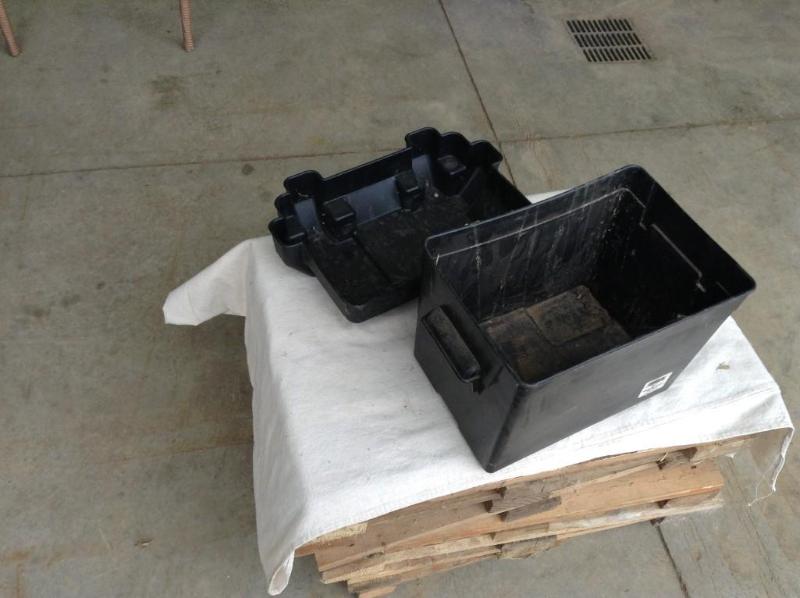 lot 82 image: Marine plastic battery case by Attw...