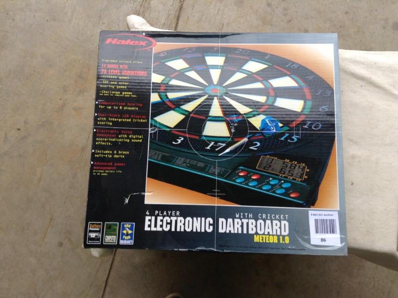 lot 86 image: New Dart board by Haley...