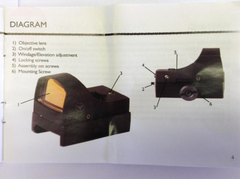 lot 90 image: Firefield Micro Reflex Gun Sight, w...
