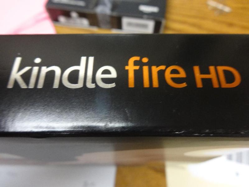 lot 3 image: KINDLE FIRE HD 7" 16GB TABLET....