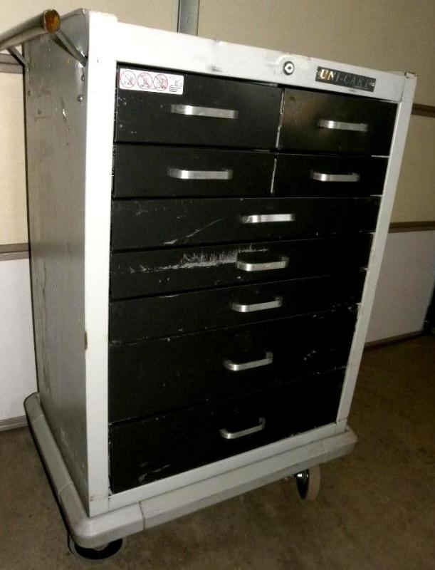 U.S. Military Surplus Medical Cart,...