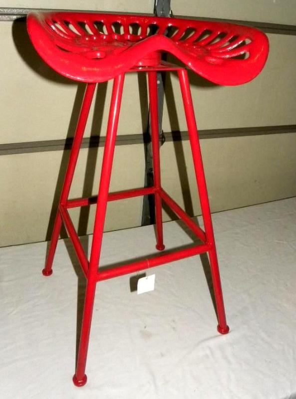 IMAX Leroy Tractor Seat Stool, trac...