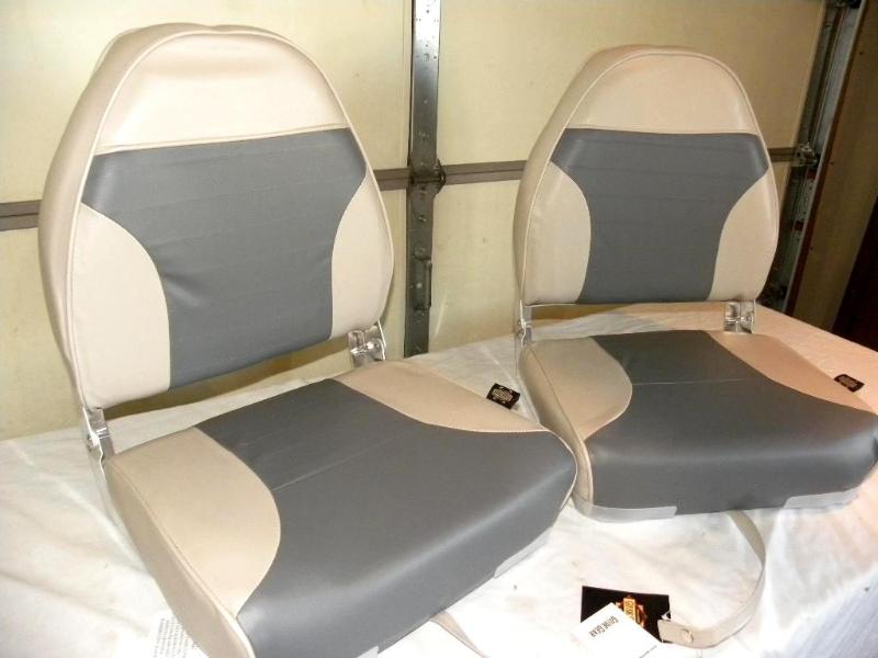 Pair of High Back Fishing Boat Seat...