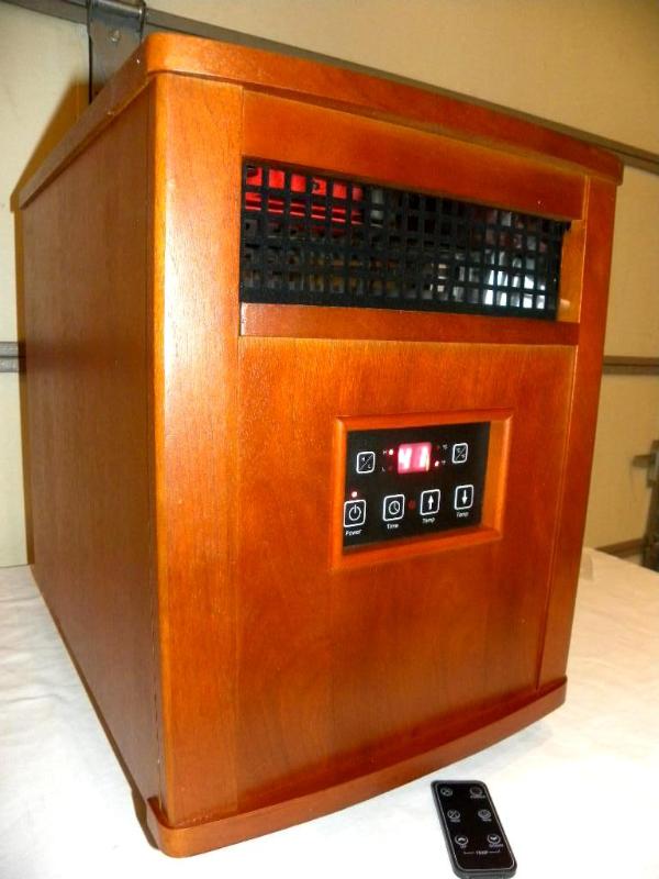 1,500W Infrared Heater, heats up to...