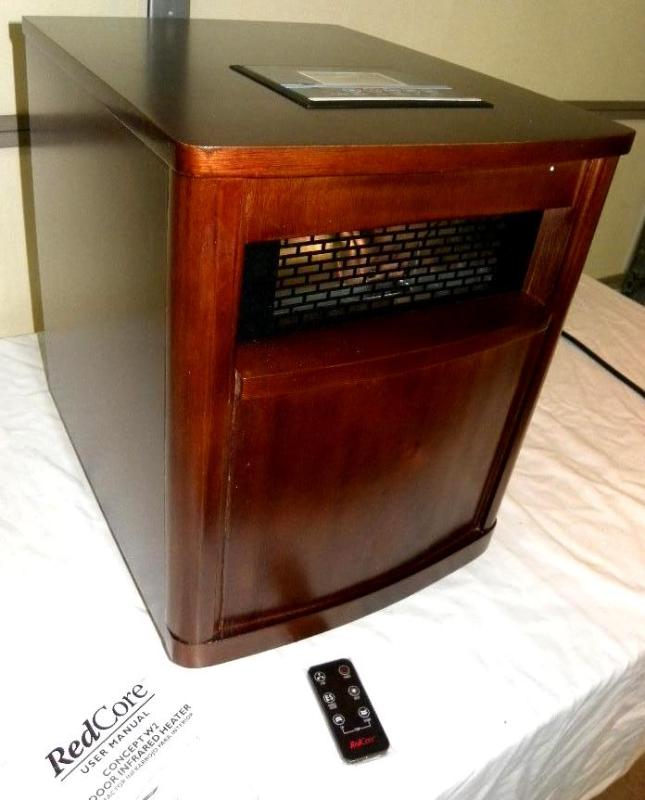 RedCore 1,500W Infrared Heater, hea...