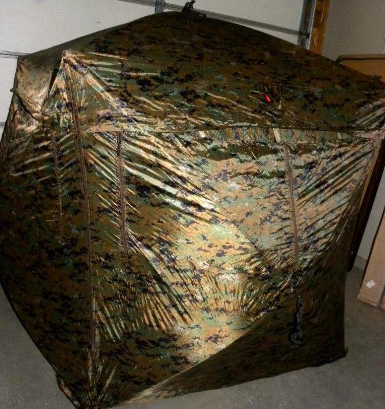 Five Hub Ground Blind, digi-camo, s...
