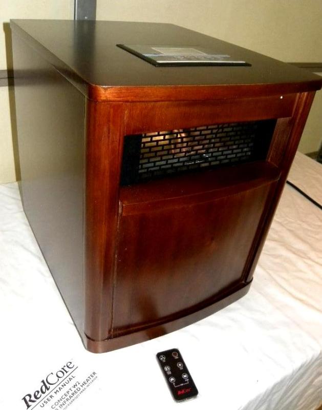 RedCore 1,500W Infrared Heater, hea...