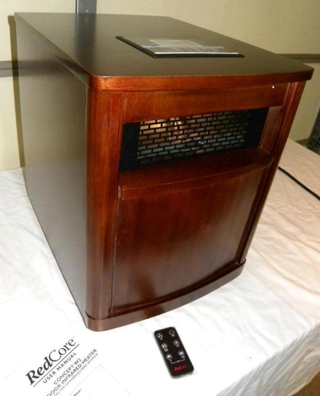 RedCore 1,500W Infrared Heater, hea...