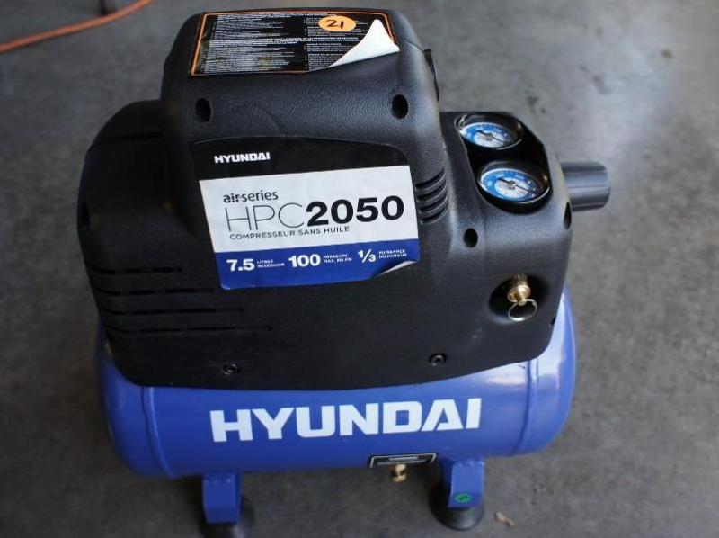Hyundai air compressor Model #HPC20...