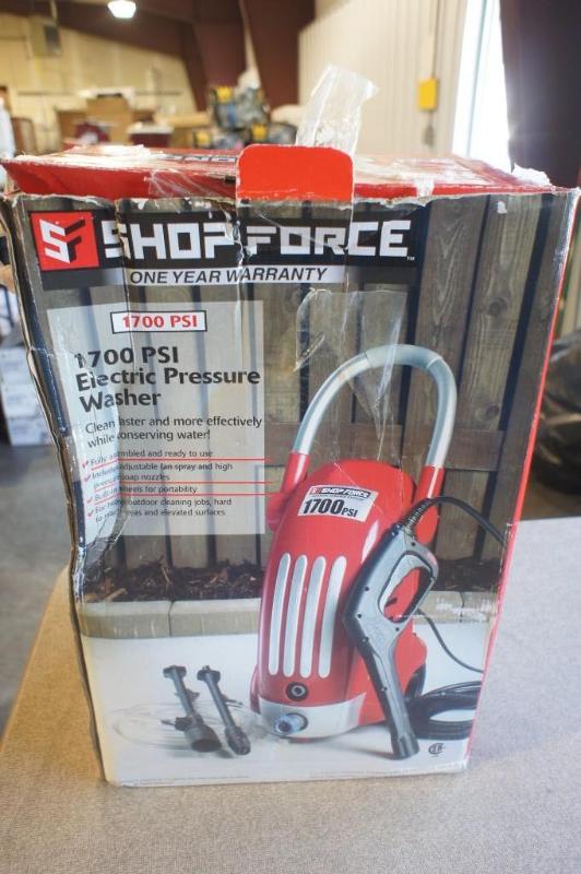 Shop Force 1700 PSI Electric Pressu...