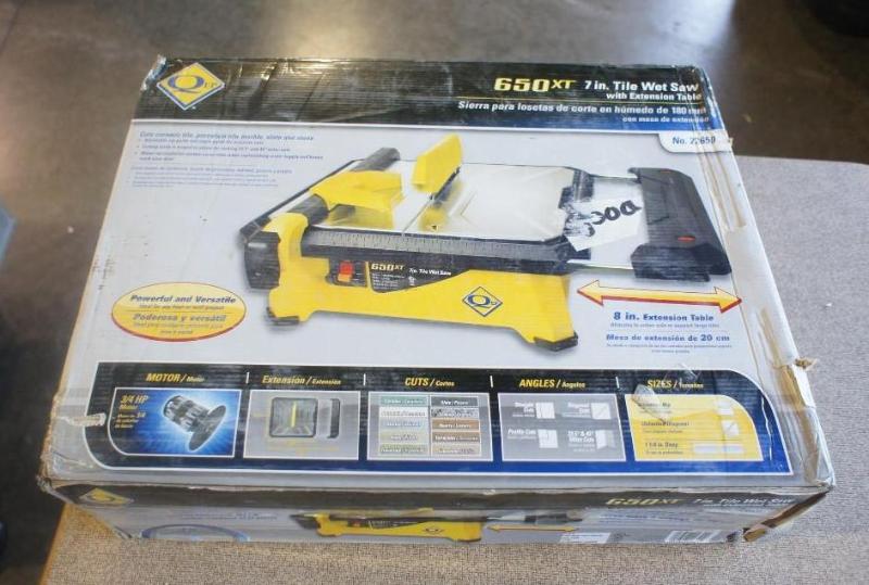 QEP 650XT 7&quot Tile Saw  34HP ...