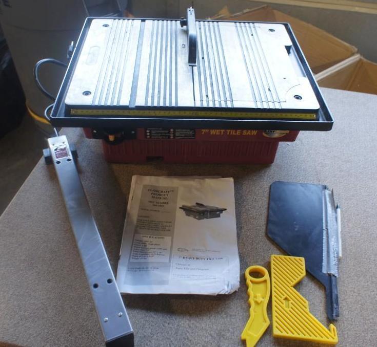 Flor-Craft portable 7&quot Wet Til...