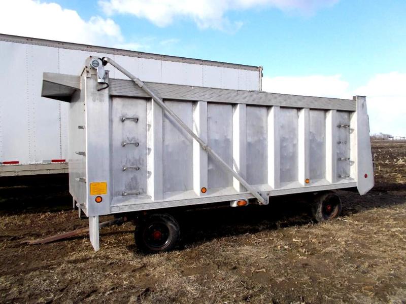 2000 Cobra Manufacturing Aluminum T... Cobra Truck Dump Box, Trailer
