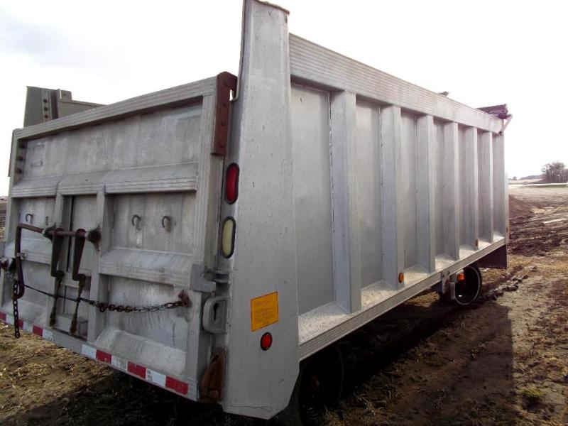 2000 Cobra Manufacturing Aluminum T... Cobra Truck Dump Box, Trailer