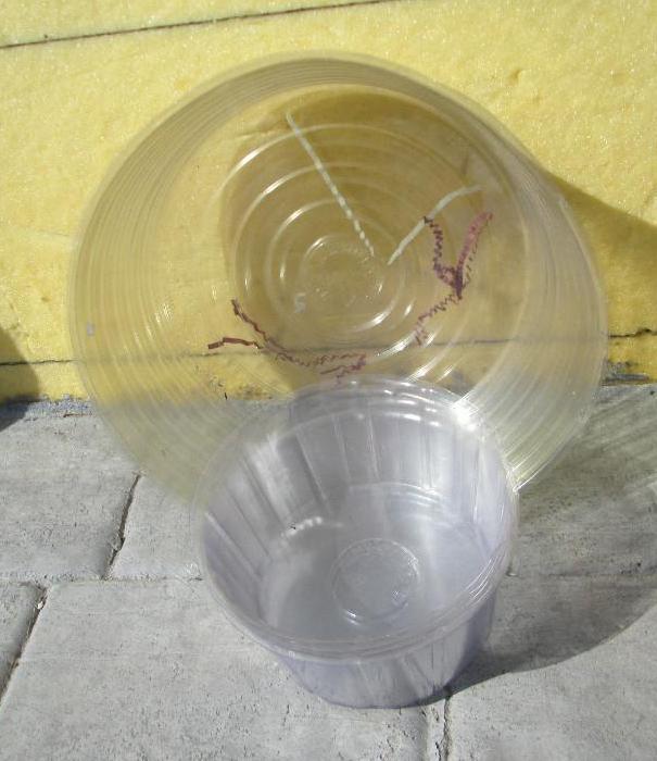 lot 13 image: Plastic cake covers...