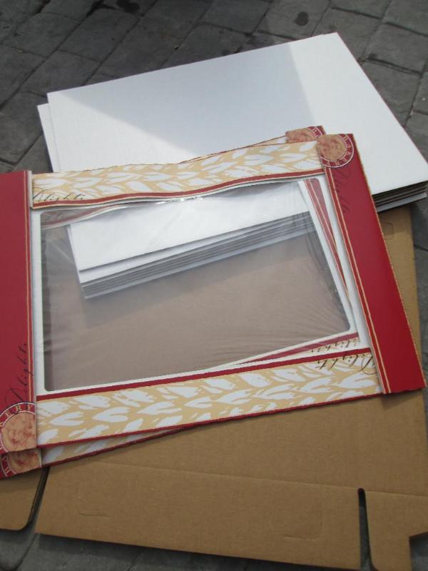 lot 20 image: Lot of assorted cake boxes...