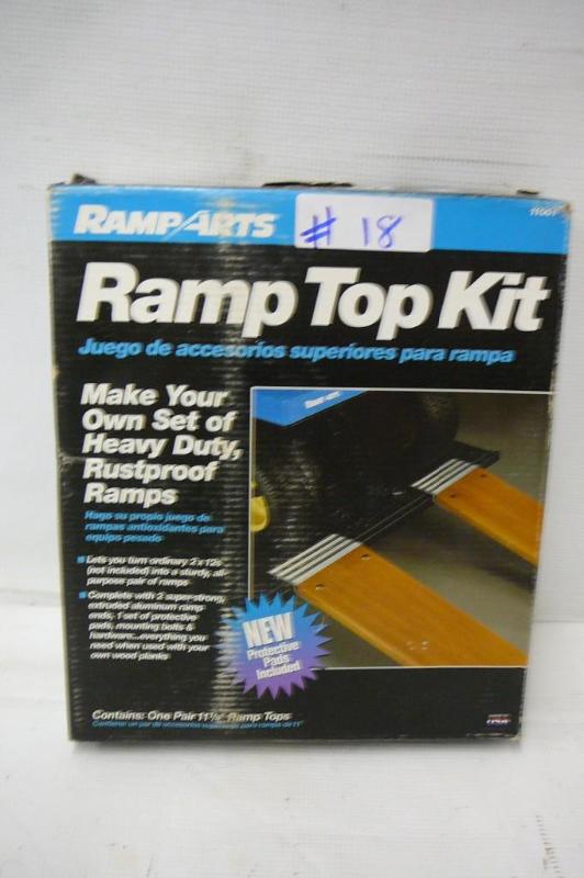 lot 18 image: Ramp Top Kit #11001 For 2 X 12s NE...