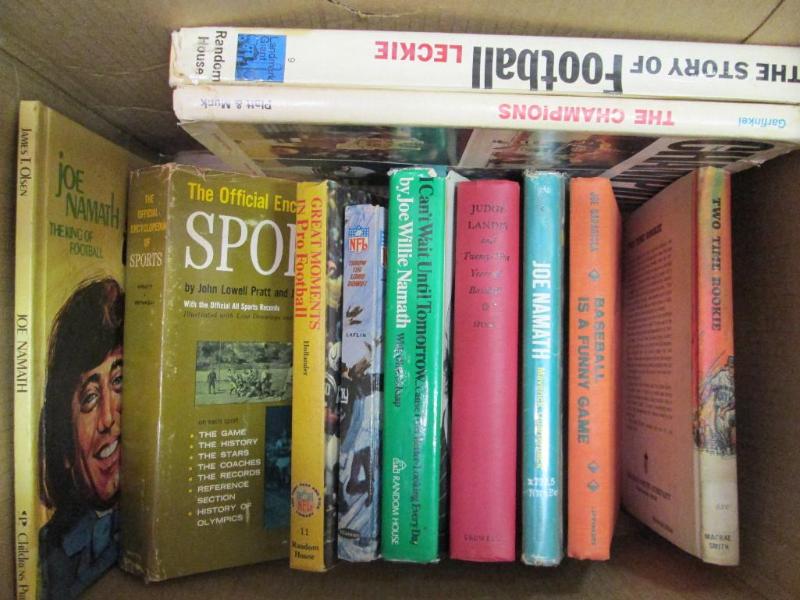 lot 138 image: Vintage lot of sports books. Great ...