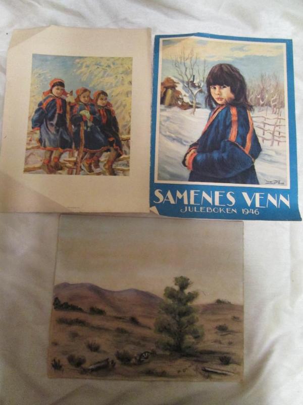 lot 145 image: Lot of vintage prints by Tuar Salez...