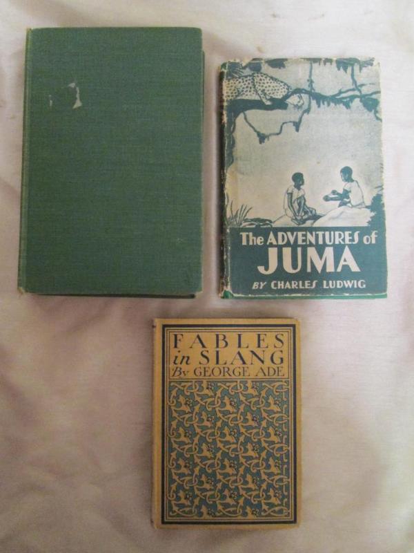lot 155 image: Lot of 3 vintage books. Fables in ...