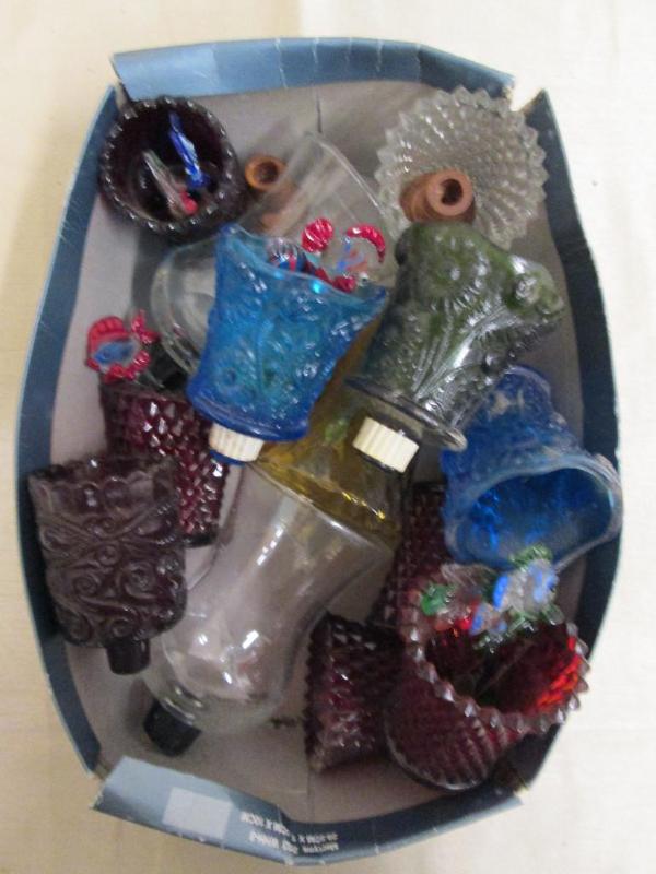 lot 214 image: Lot of votive candle holders. Vario...