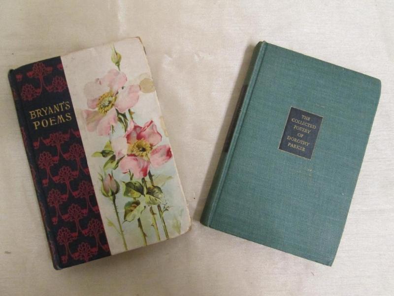 lot 227 image: Vintage editions of poetry books by...