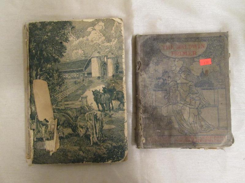 lot 232 image: Vintage books. The James Way from...