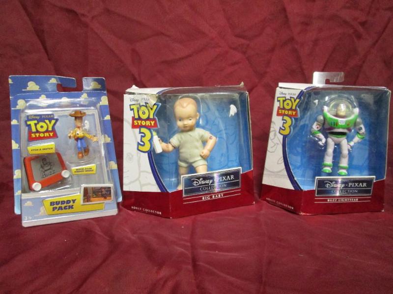 lot 29 image: Toy Story and Toy Story 3 action fi...