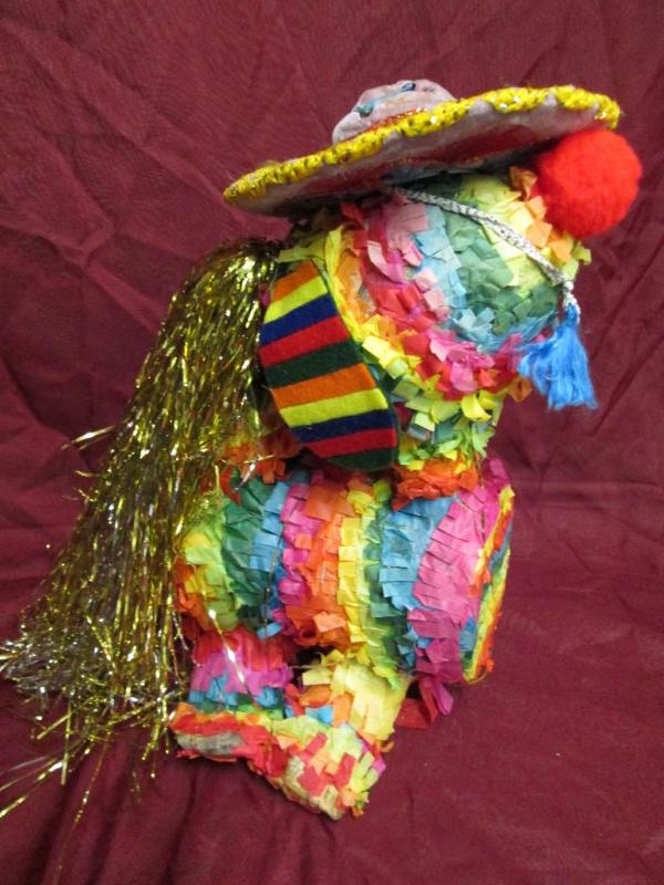 lot 58 image: Colorful pinata dog. Very cute...