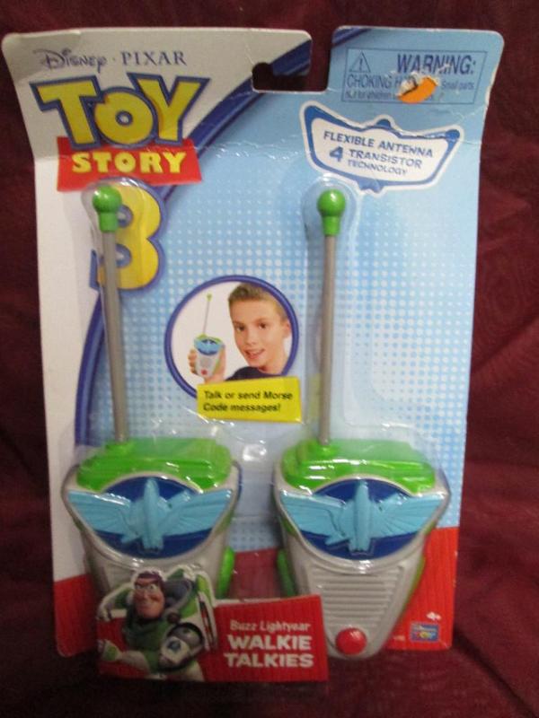 lot 82 image: Buzz Lightyear walkie talkies with ...