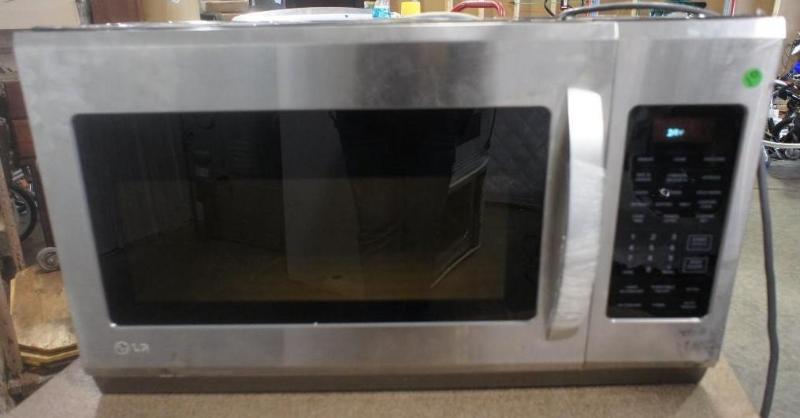 lot 10 image: Like New (Used) LG Microwave (LMH20...