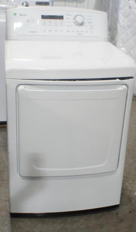lot 16 image: LG Dryer Model # (DLE4870W) MSRP $9...
