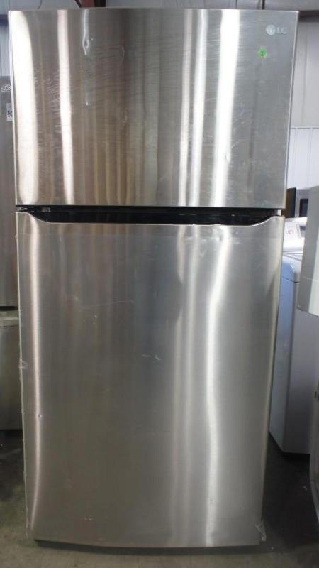 lot 2 image: LG Refrigerator (LTC24380ST) Stainl...
