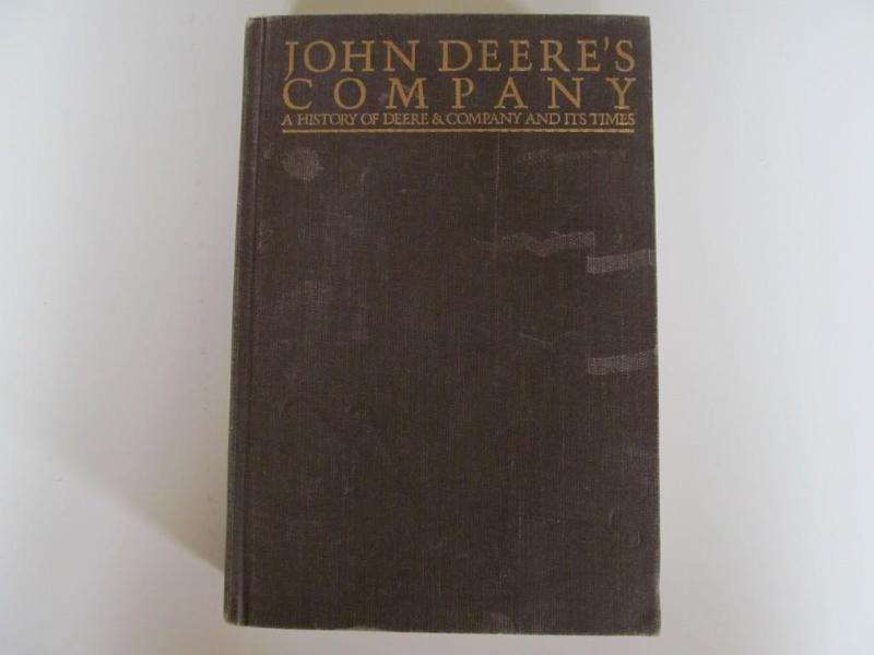 lot 25 image: Very nice John Deere history book....