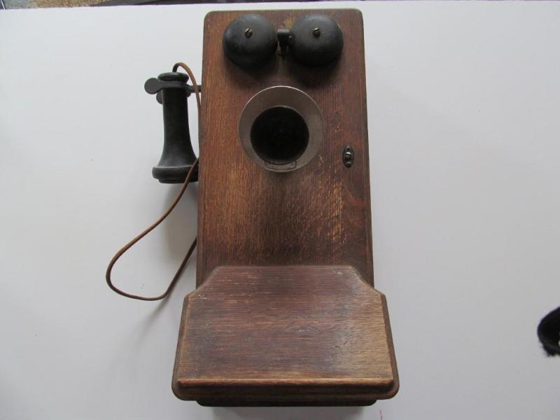 lot 28 image: Vintage telephone box by Western El...