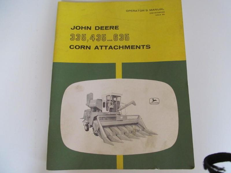 lot 39 image: John Deere Manual....