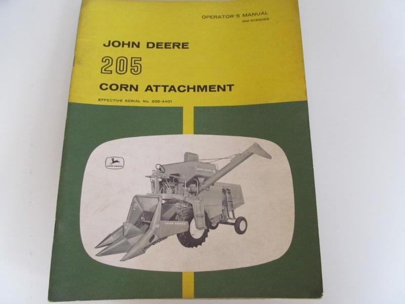 lot 40 image: John Deere Manual....