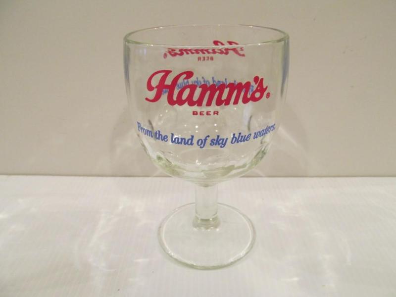 lot 80 image: Hamms beer chalice....