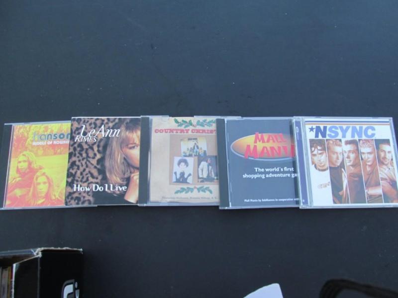 lot 90 image: CDs,Nsync....