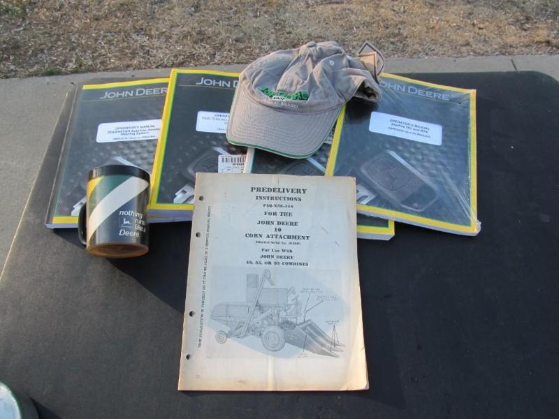 lot 96 image: John Deere manual,along with extra ...