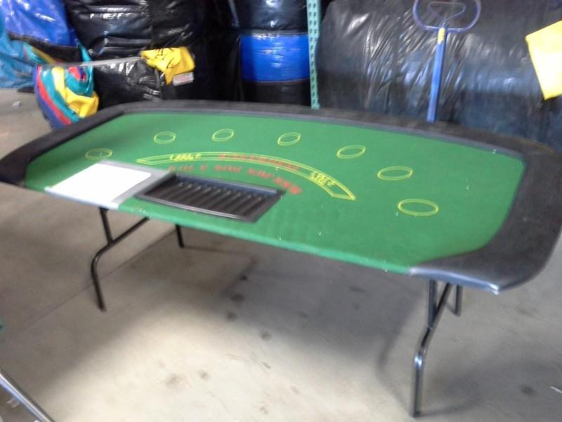 lot 39 image: Black Jack table,