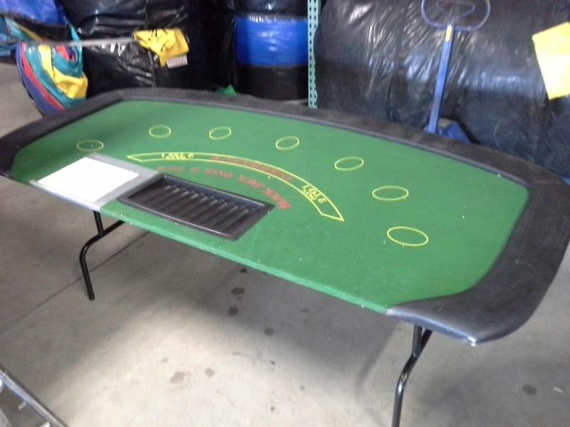 lot 40 image: Black Jack table,
