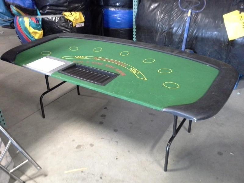 lot 41 image: Black Jack table,
