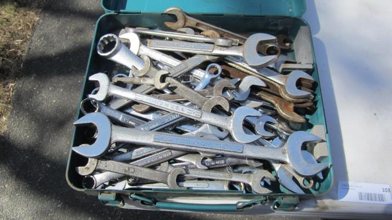 lot 103 image: wrenches...