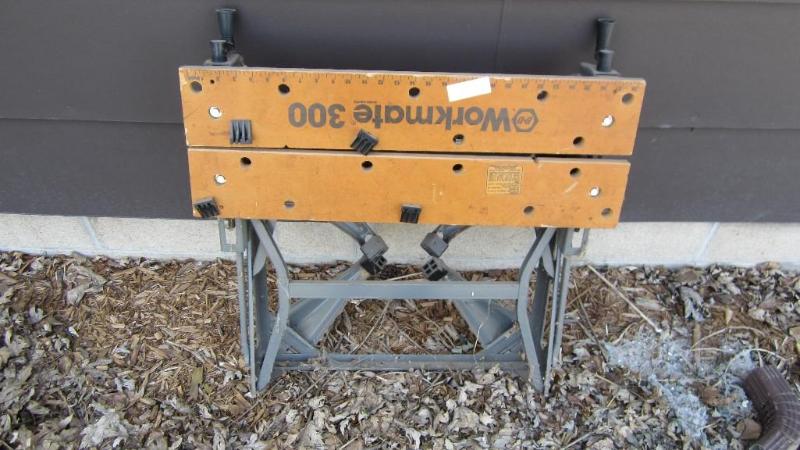 lot 125 image: black and decker workmate...